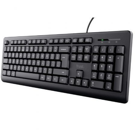 Trust Primo Teclado USB QWERTY Español Negro Trust Primo Teclado USB QWERTY Español Negro